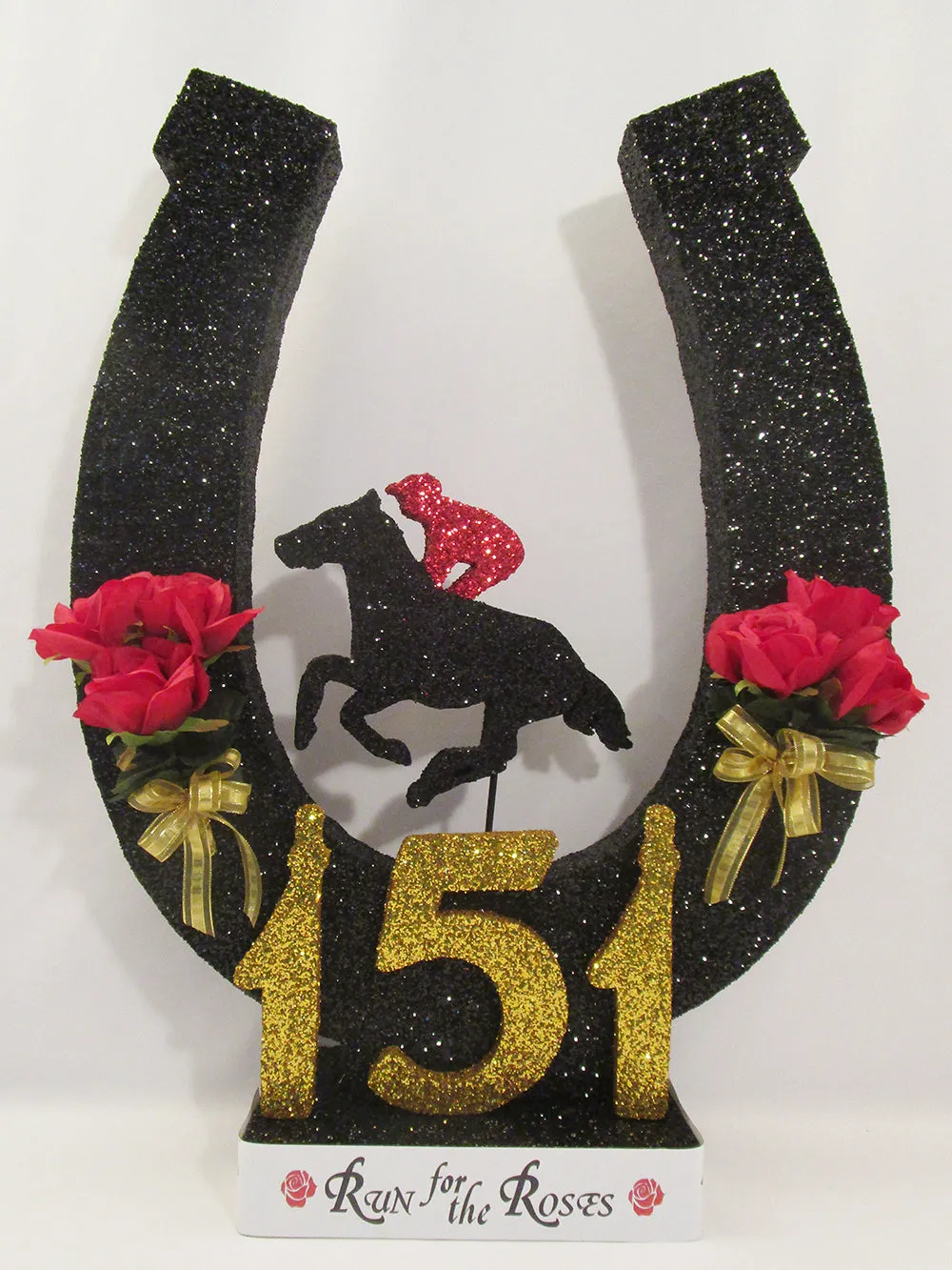 151 Kentucky Derby Horseshoe Centerpiece