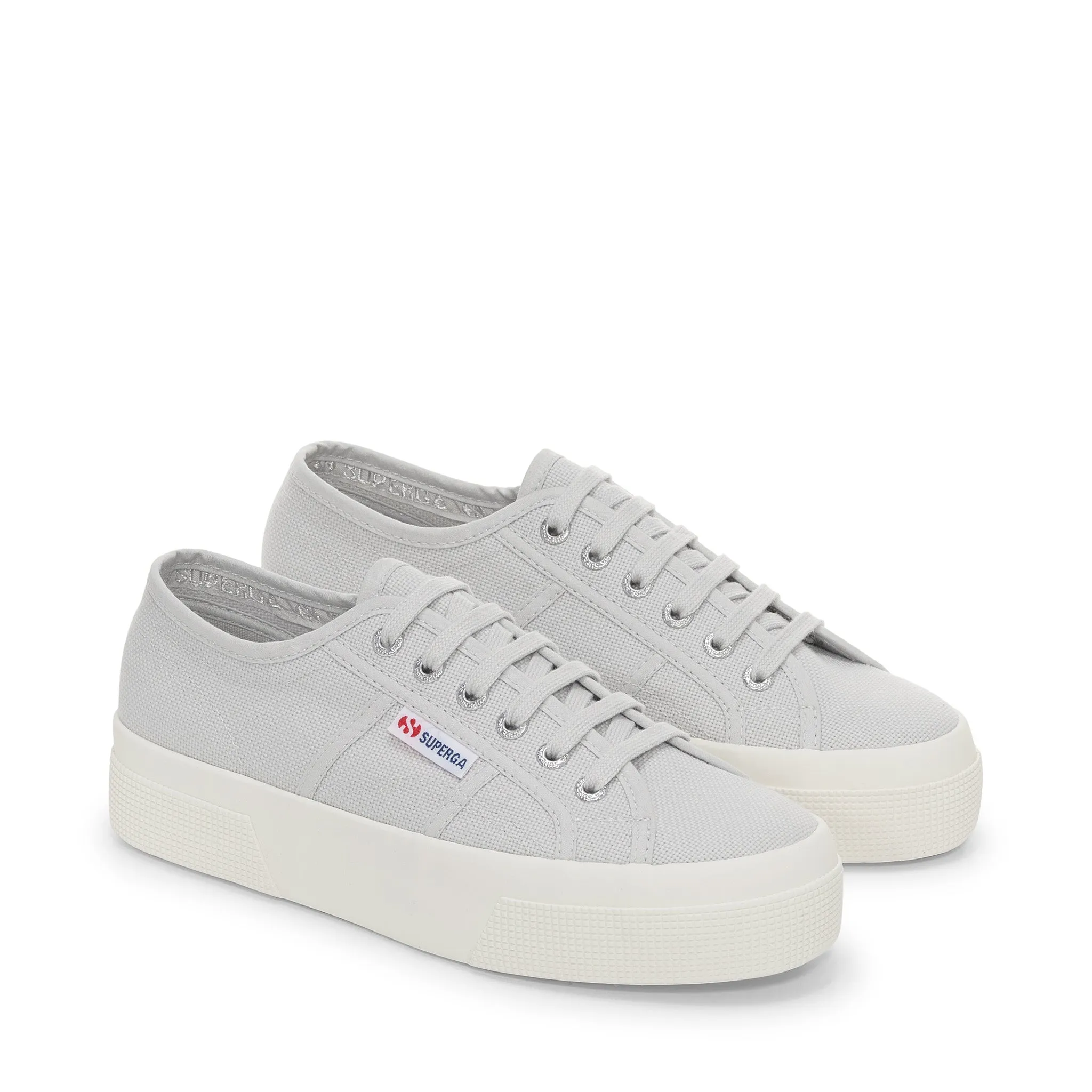 2740 Platform Sneakers - Grey Silver Avorio