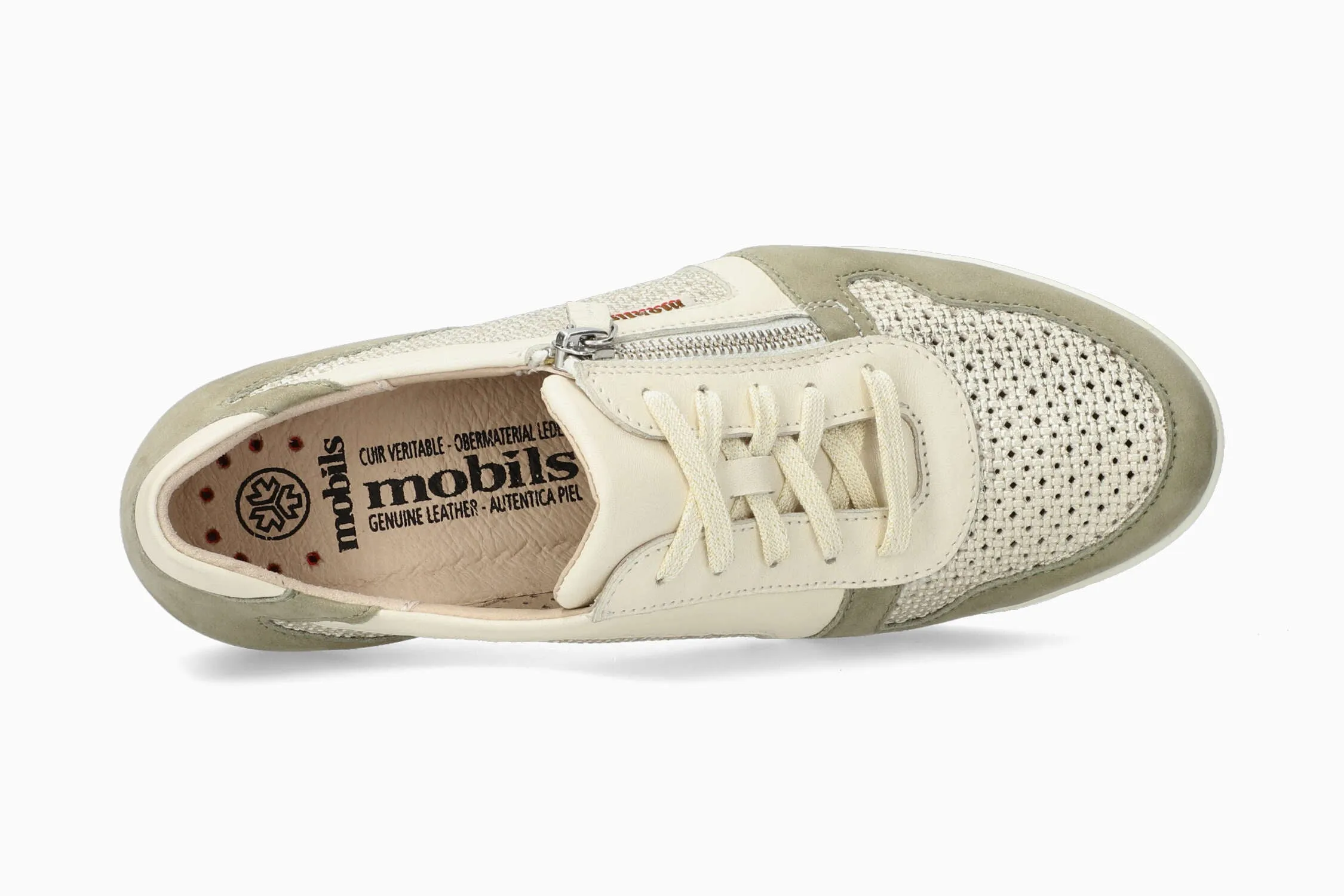 Abby Perf - Light Khaki