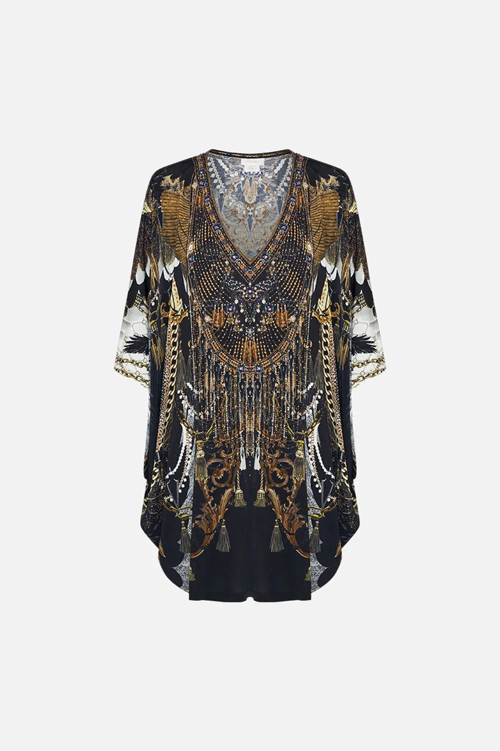 BAT SLEEVE DRESS RAVIN RAVEN