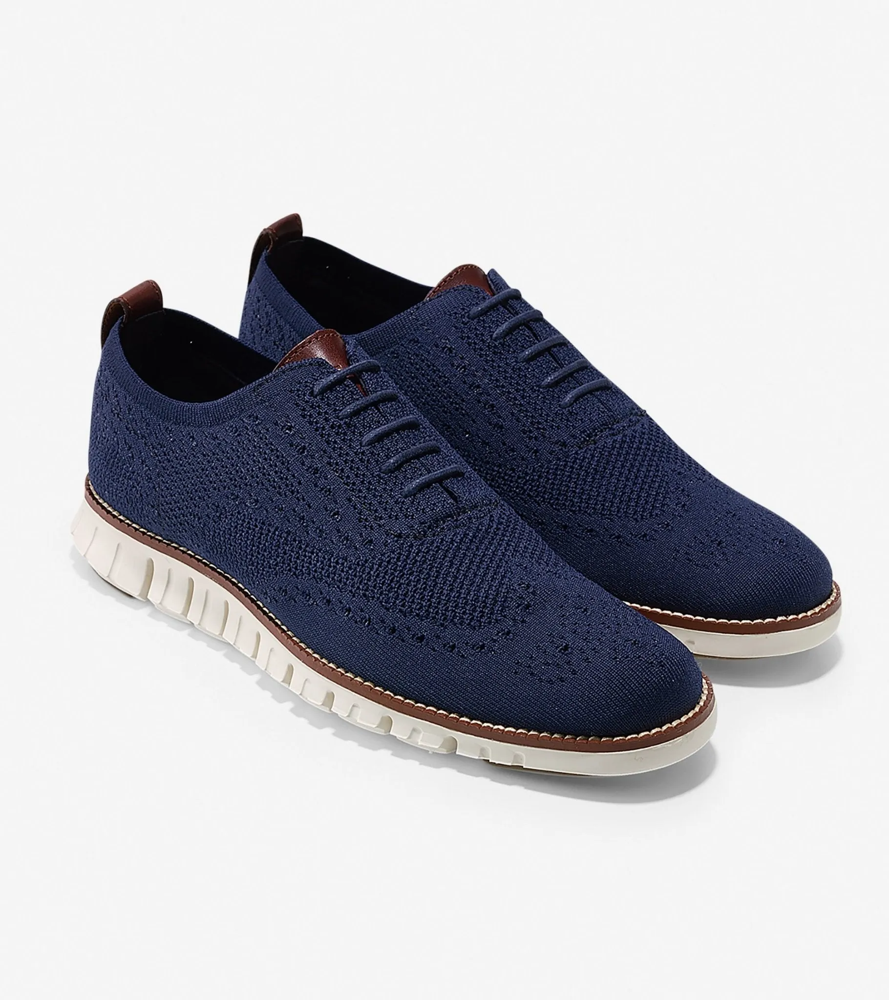 Cole Haan Men's ZERØGRAND Wingtip Oxford Sneaker with Stitchlite