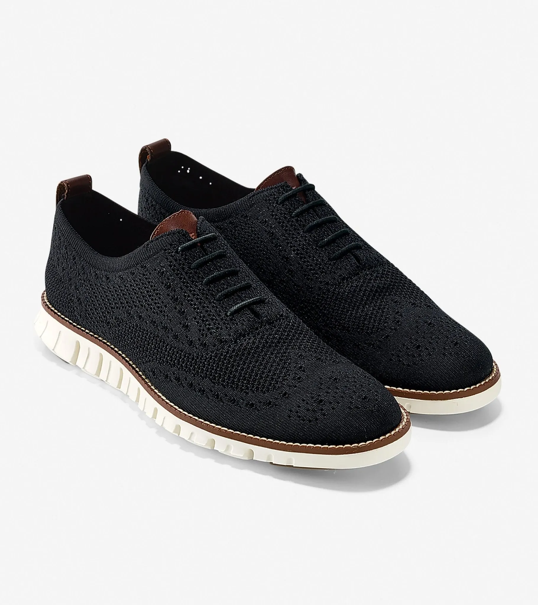 Cole Haan Men's ZERØGRAND Wingtip Oxford Sneaker with Stitchlite