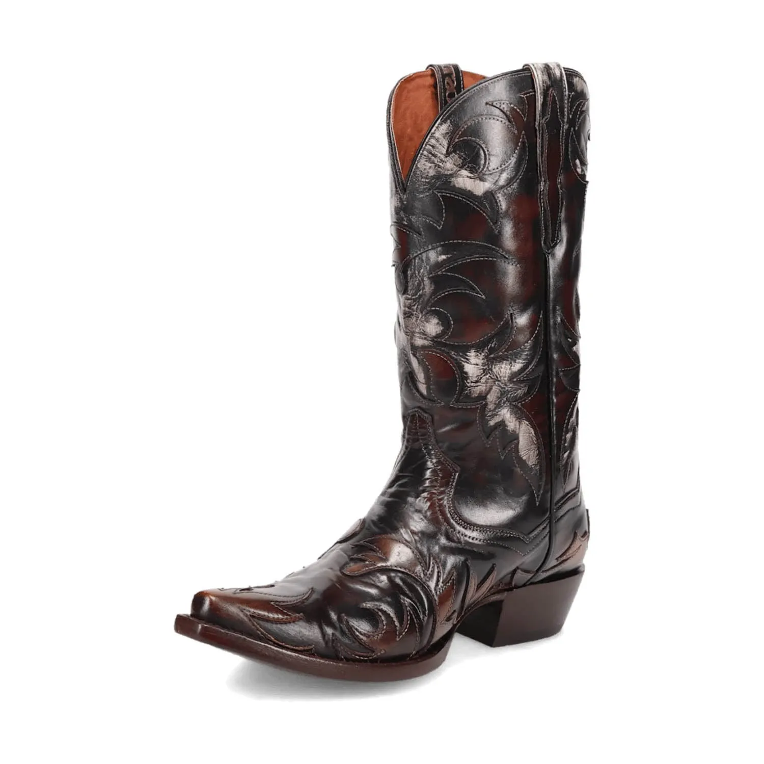 Dan Post Mens Emilio Cognac Leather Cowboy Boots 10.5 D