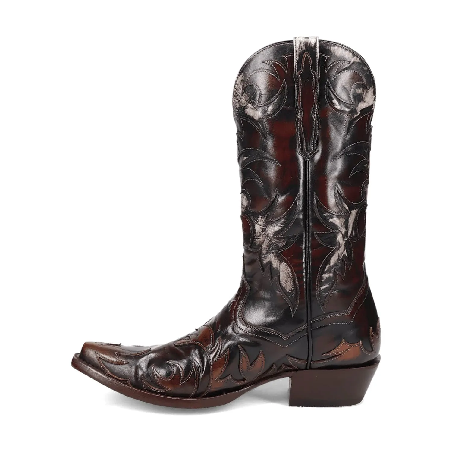 Dan Post Mens Emilio Cognac Leather Cowboy Boots 10.5 D