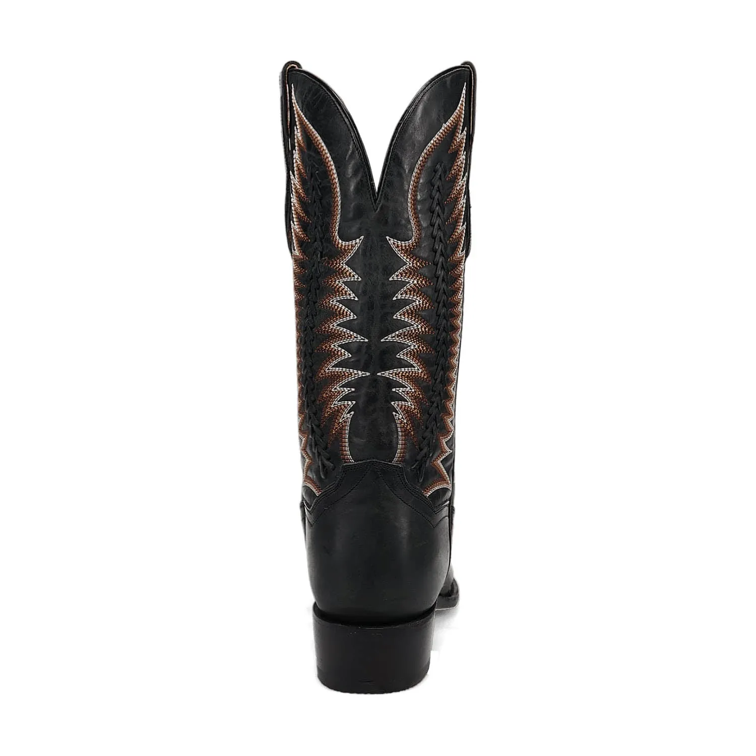 Dan Post Mens Rip Charcoal Leather Cowboy Boots