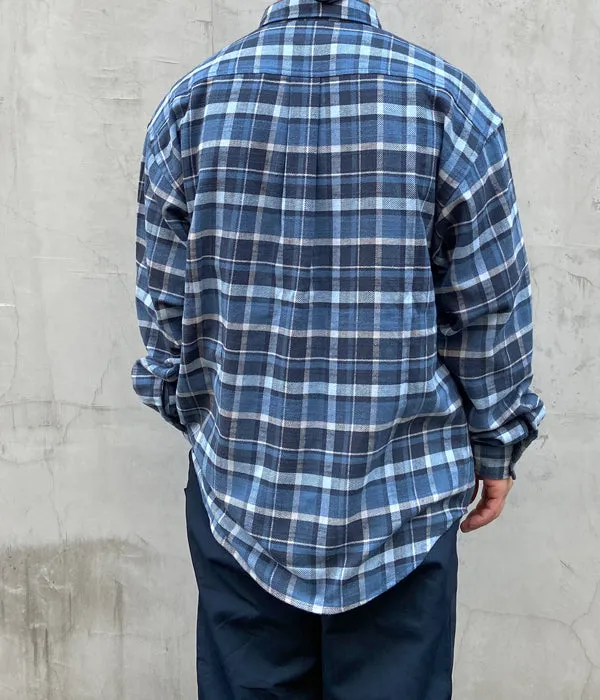 DESCENDANT/MIKO LS SHIRT (BLUE)