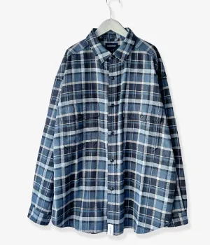 DESCENDANT/MIKO LS SHIRT (BLUE)