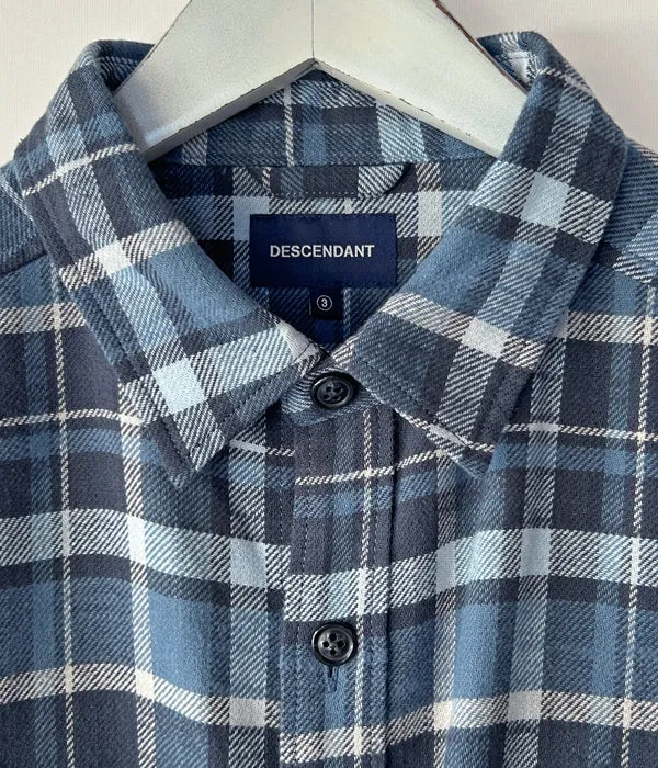 DESCENDANT/MIKO LS SHIRT (BLUE)