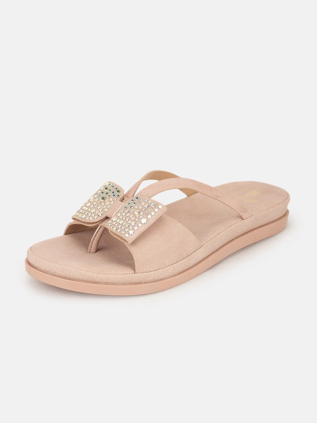 Embellished-Casual-Slip-on-Flats
