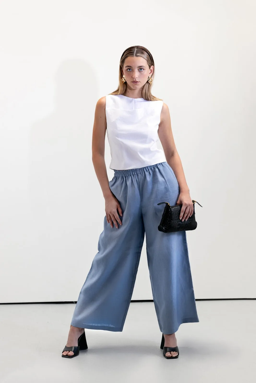 Firmament Wide Leg Trouser – Statement Style for Work and Beyond