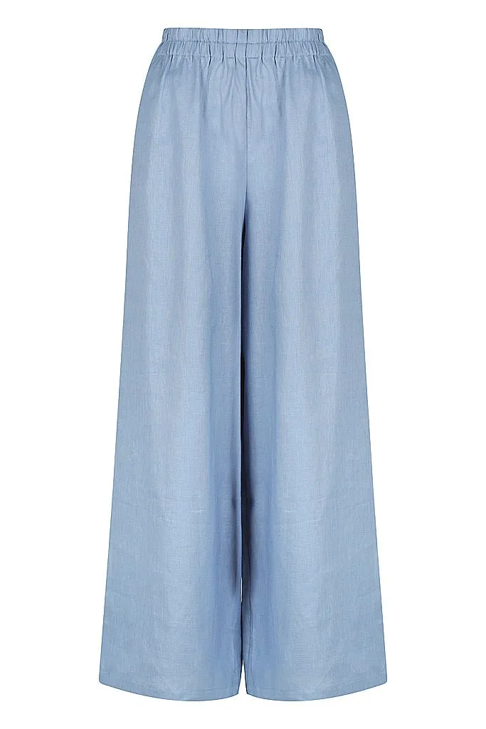 Firmament Wide Leg Trouser – Statement Style for Work and Beyond