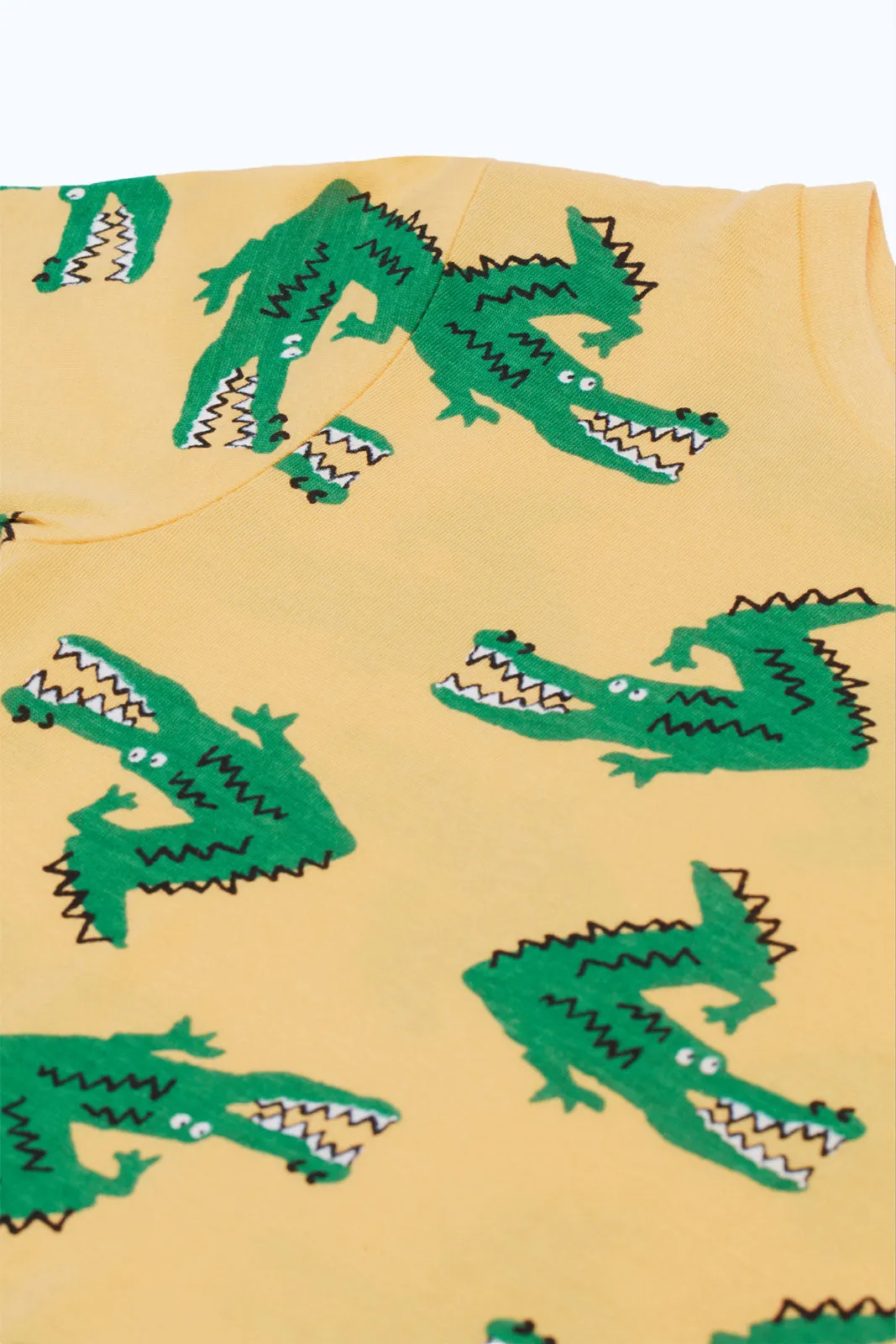 Infant Boys Orange Crocs T-Shirt