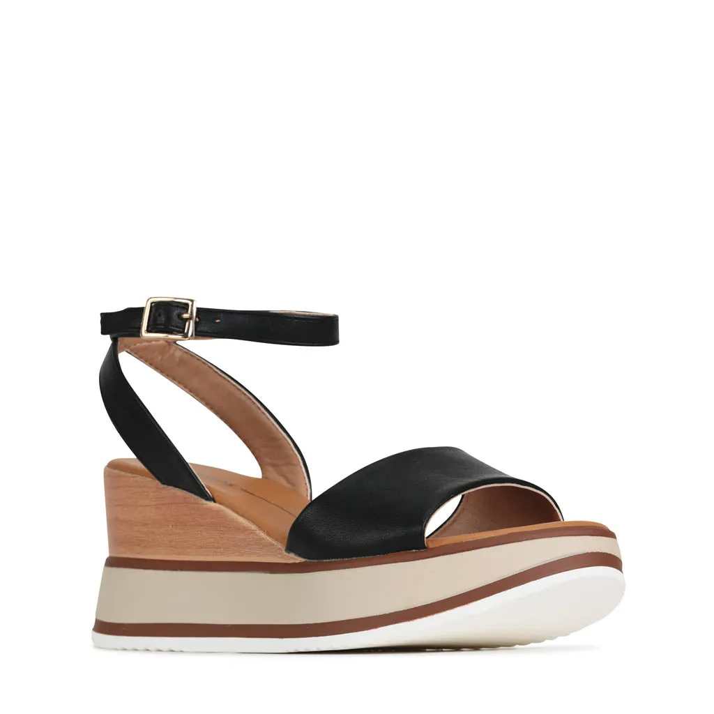 KAJA ANKLE STRAP WEDGE