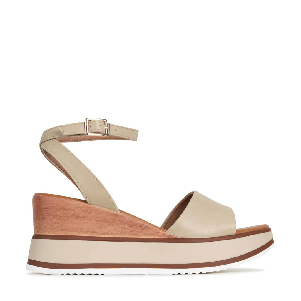 KAJA ANKLE STRAP WEDGE