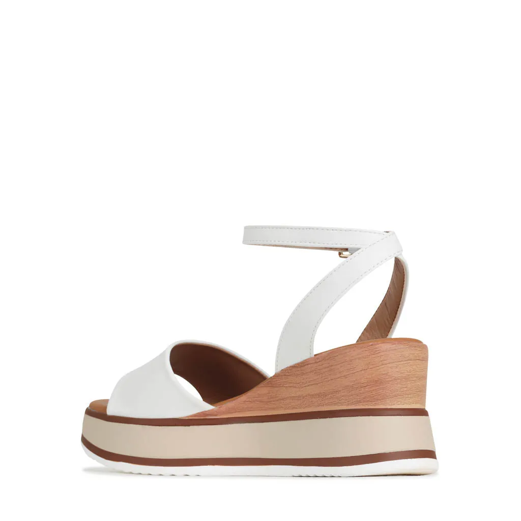 KAJA ANKLE STRAP WEDGE