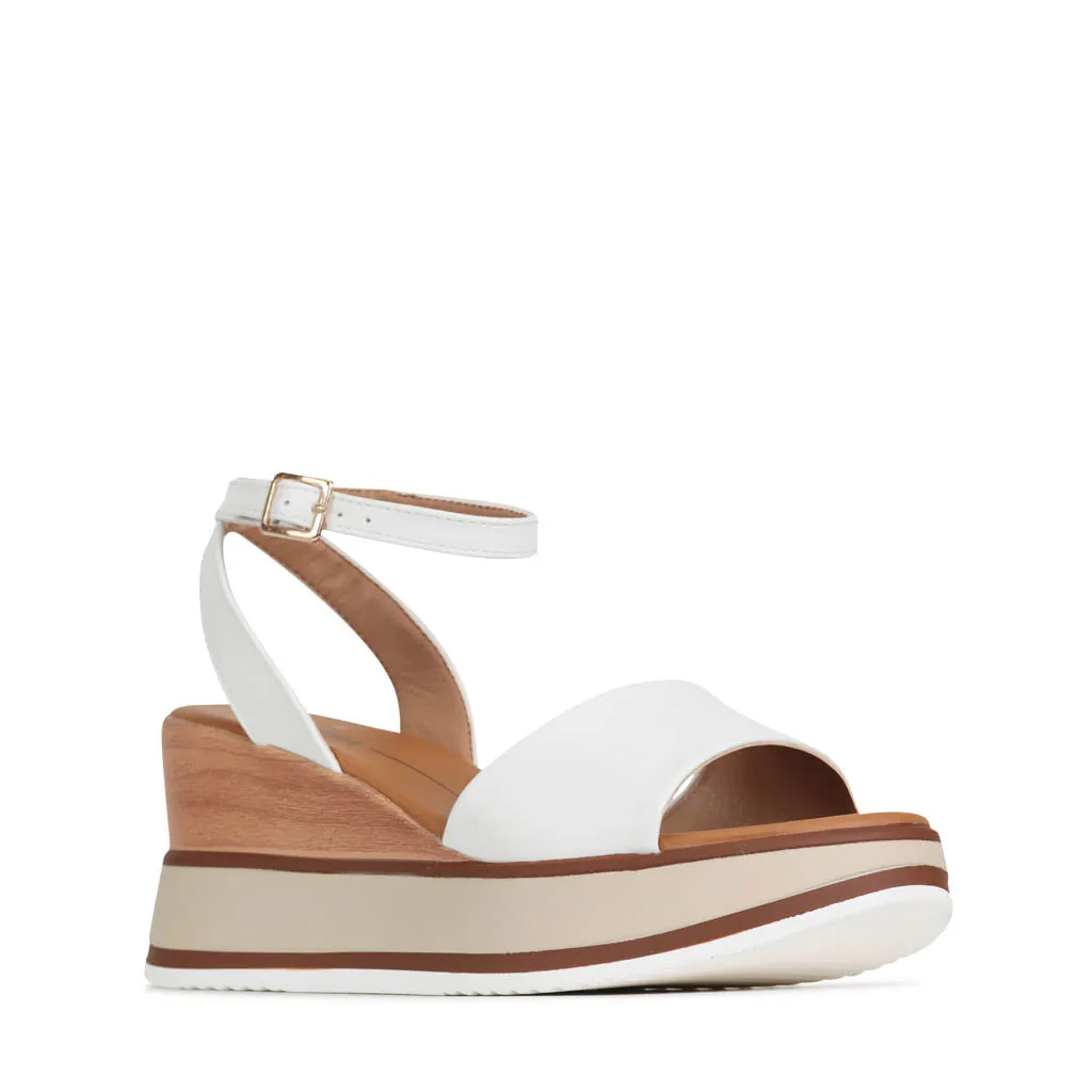 KAJA ANKLE STRAP WEDGE