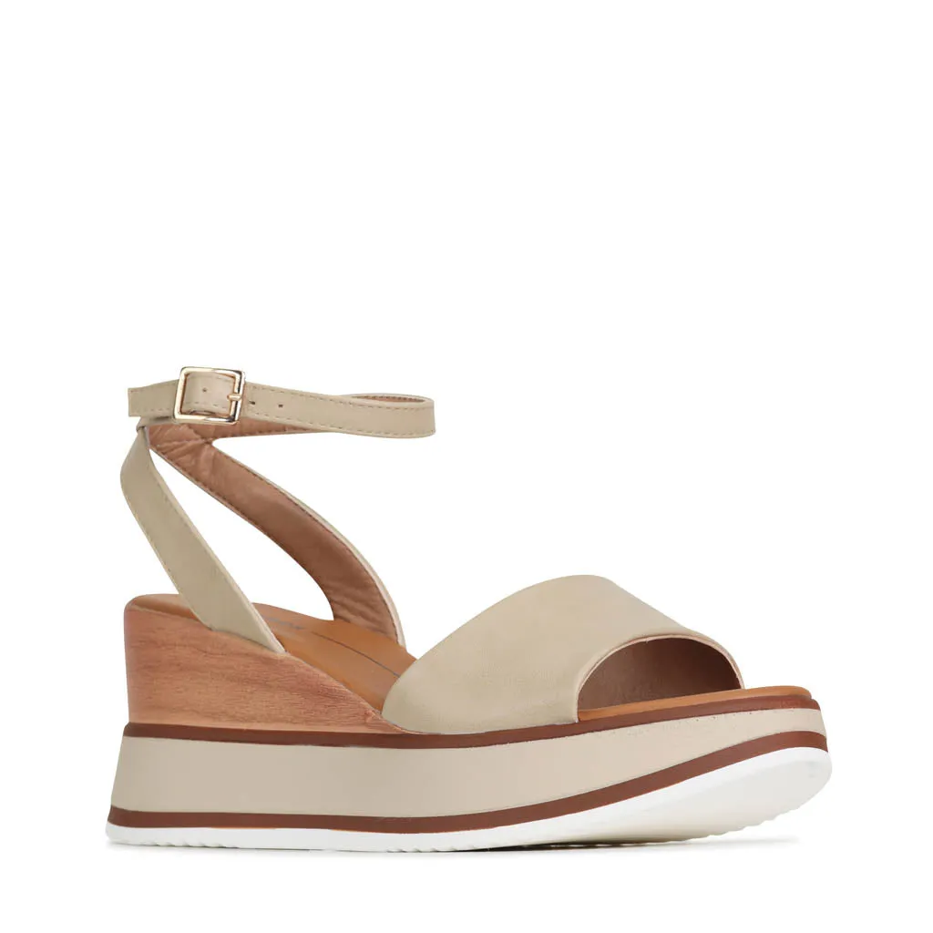 KAJA ANKLE STRAP WEDGE