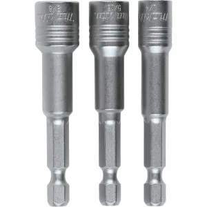 Makita® Impact XPS® E-01432 Magnetic Nut Setter Set, 1/4 in Shank, Hex Shank, 2-9/16 in OAL