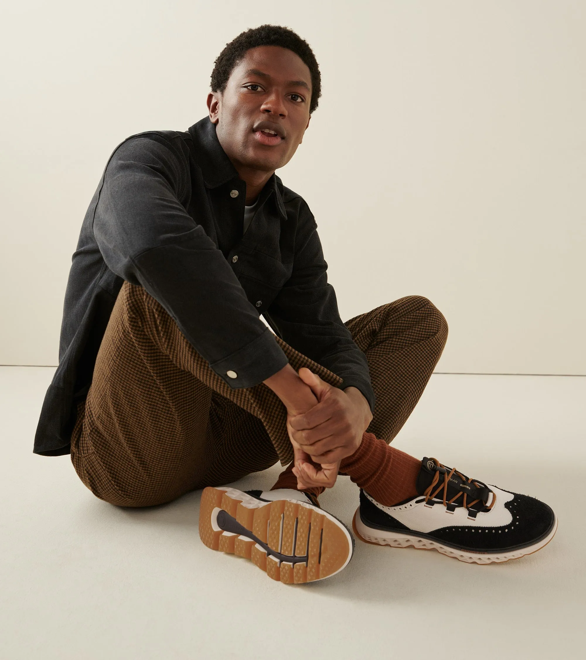 Men's Cole Haan x atmos 5.ZERØGRAND Wingtip Oxford