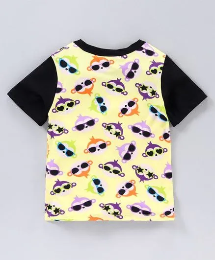 Monkey Printed Tshirt
