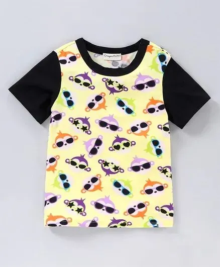 Monkey Printed Tshirt