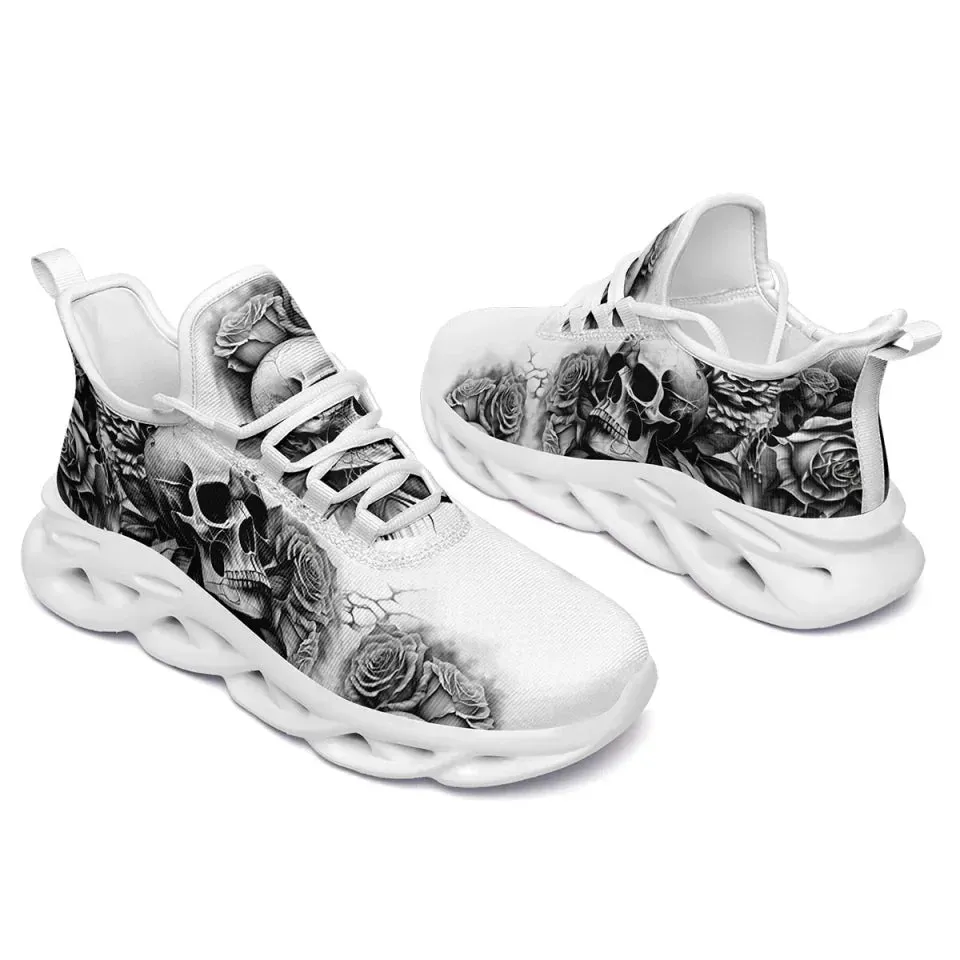 New skull shoes Comfortable Fashion Easter Skull Sneakers Personalized maxsoul Sneakers,