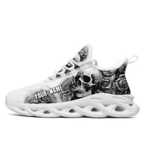New skull shoes Comfortable Fashion Easter Skull Sneakers Personalized maxsoul Sneakers,
