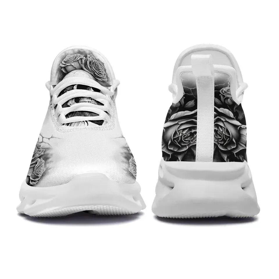 New skull shoes Comfortable Fashion Easter Skull Sneakers Personalized maxsoul Sneakers,