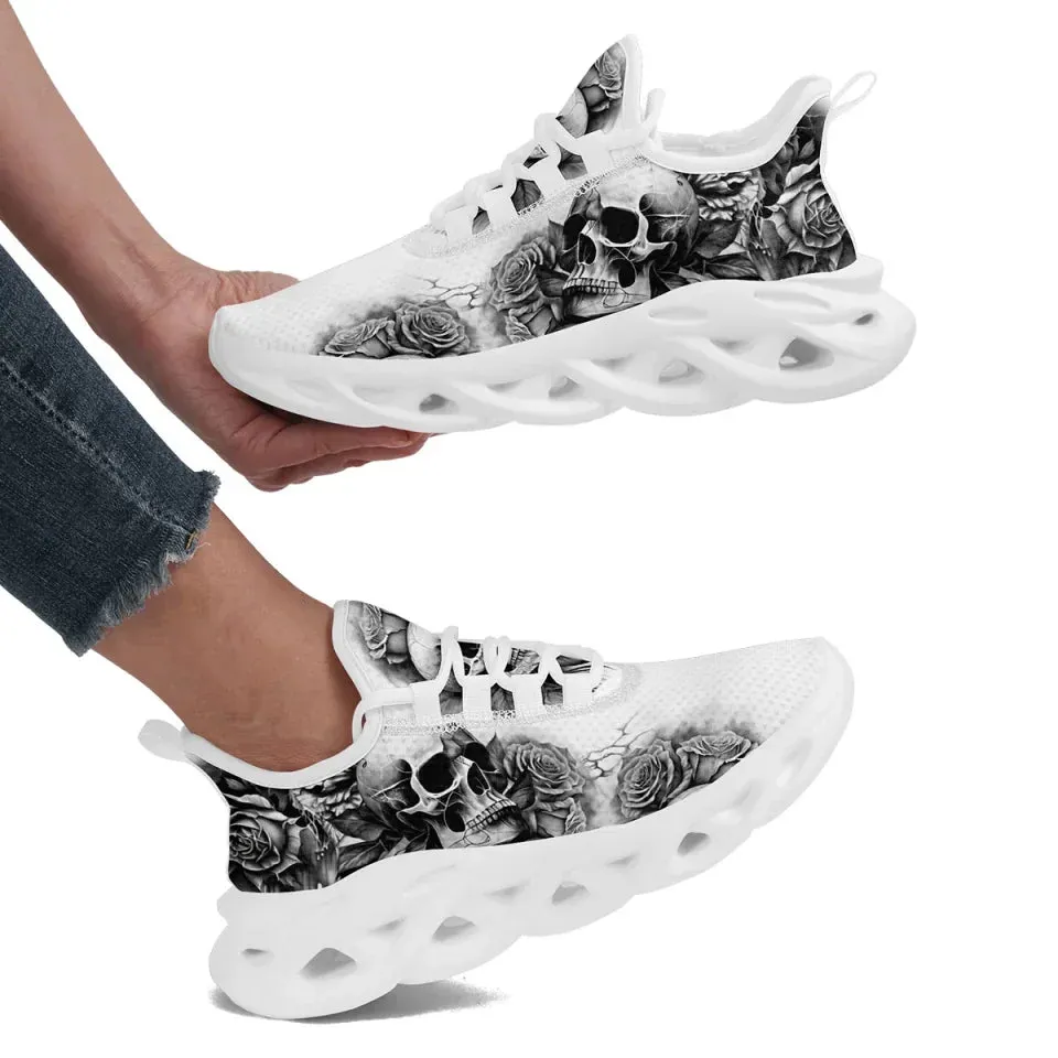 New skull shoes Comfortable Fashion Easter Skull Sneakers Personalized maxsoul Sneakers,