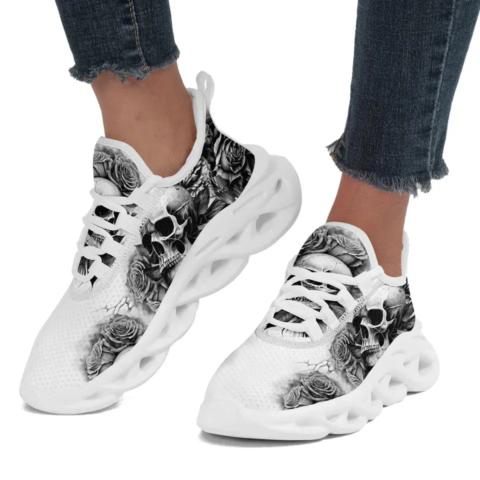 New skull shoes Comfortable Fashion Easter Skull Sneakers Personalized maxsoul Sneakers,