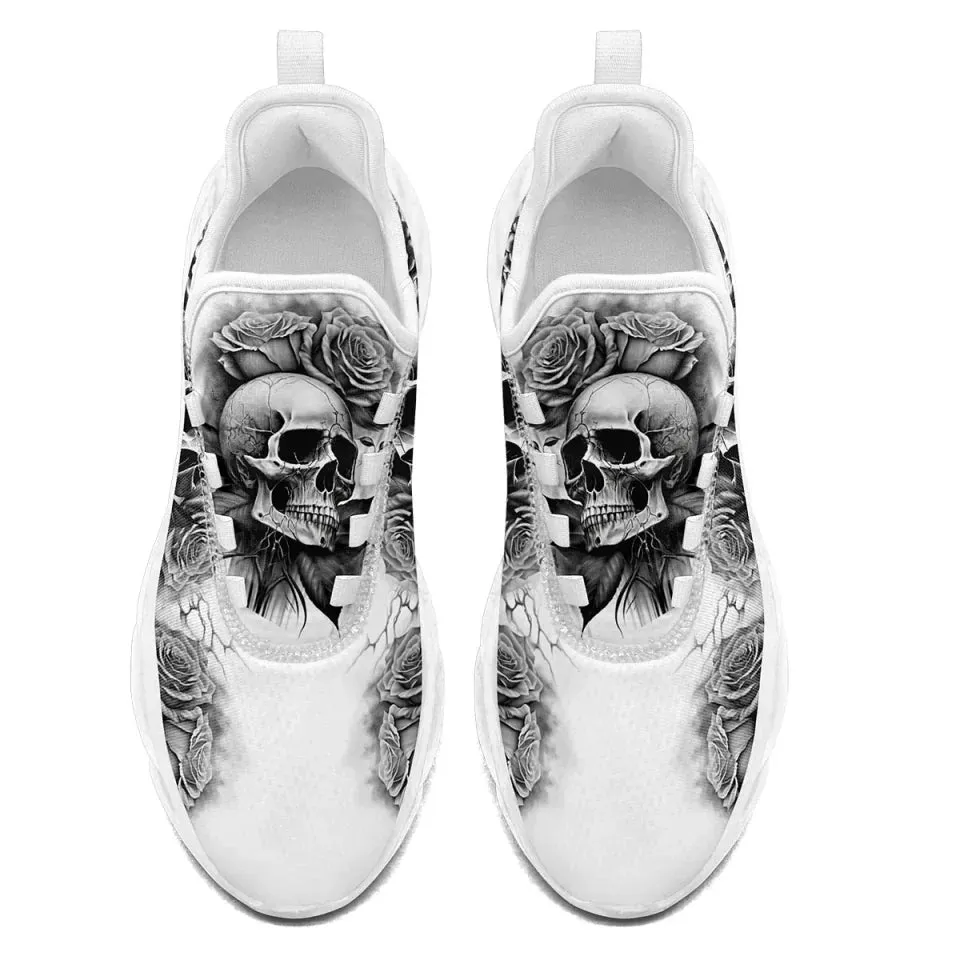 New skull shoes Comfortable Fashion Easter Skull Sneakers Personalized maxsoul Sneakers,