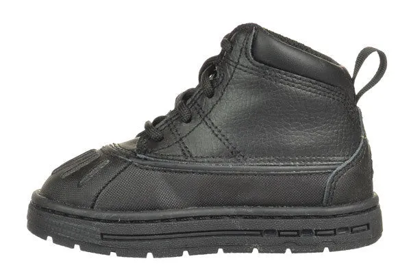 Nike Woodside (TD) Baby Toddler Leather ACG Boots Waterproof Black