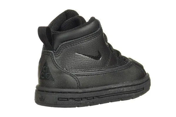 Nike Woodside (TD) Baby Toddler Leather ACG Boots Waterproof Black