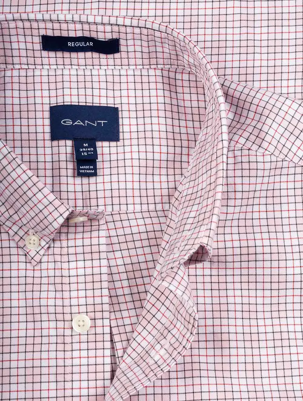 Regular Fit Twill Short Sleeve Shirt Peony Pink