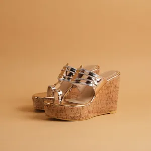 Rosa Kolhapuri Wedges