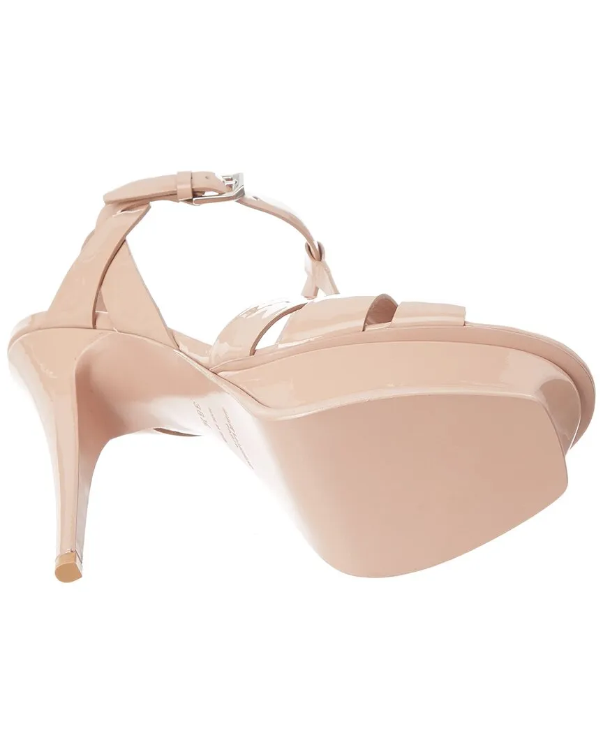 Saint Laurent Tribute 105 Patent Platform Sandal