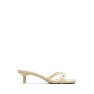 Sofiana Heeled Sandals - Cream