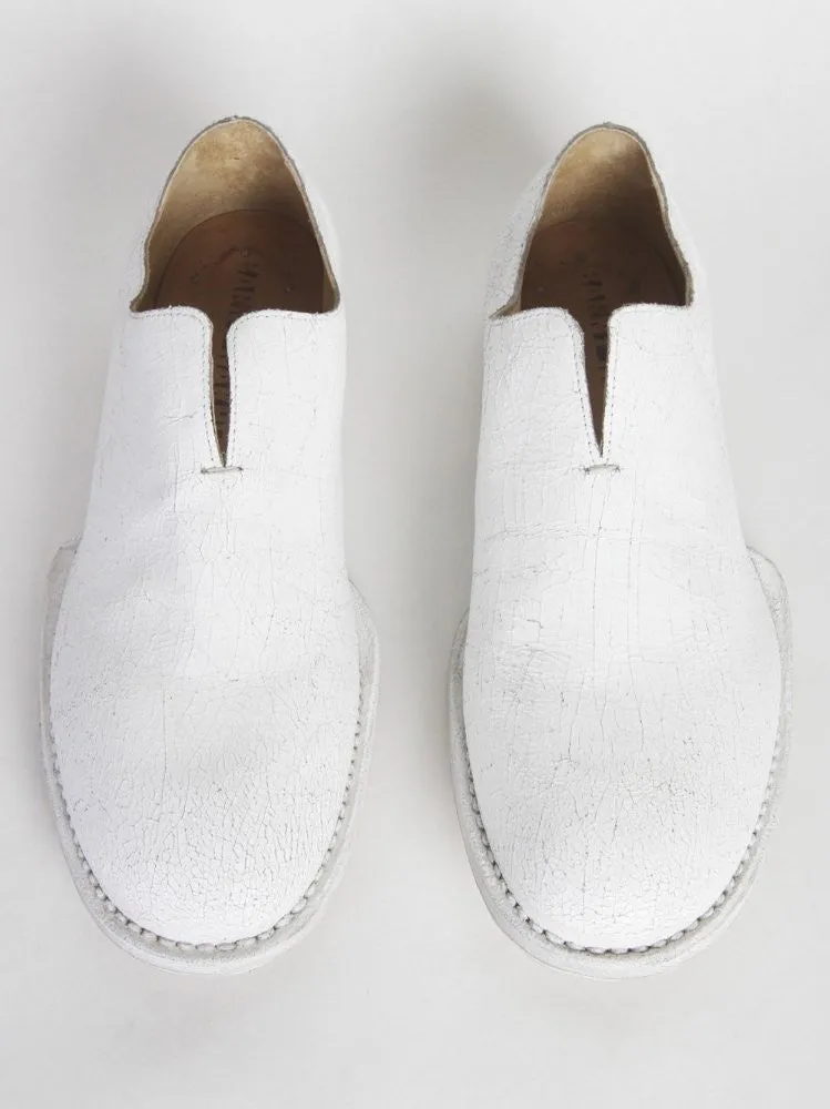 Stacked Vented Derby Shoes (BN XVII WHITE)