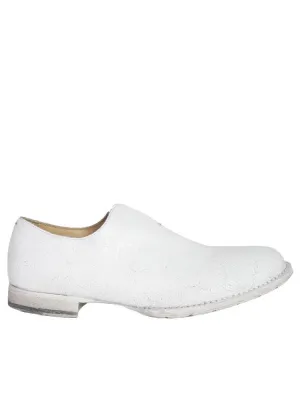 Stacked Vented Derby Shoes (BN XVII WHITE)