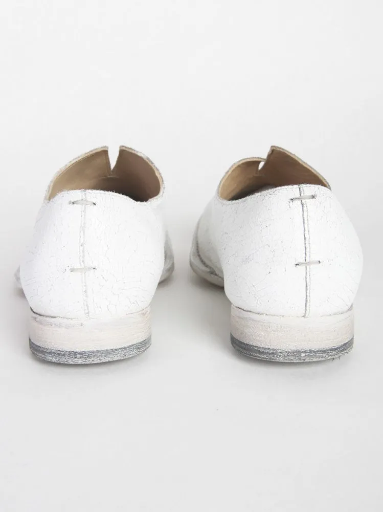 Stacked Vented Derby Shoes (BN XVII WHITE)