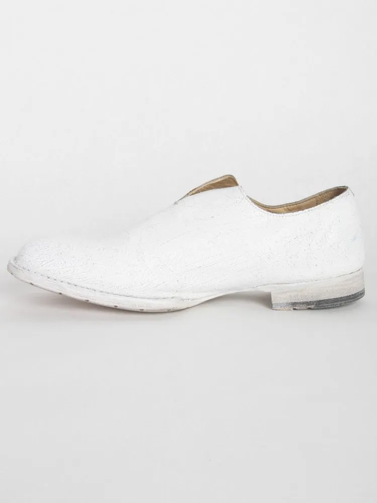 Stacked Vented Derby Shoes (BN XVII WHITE)