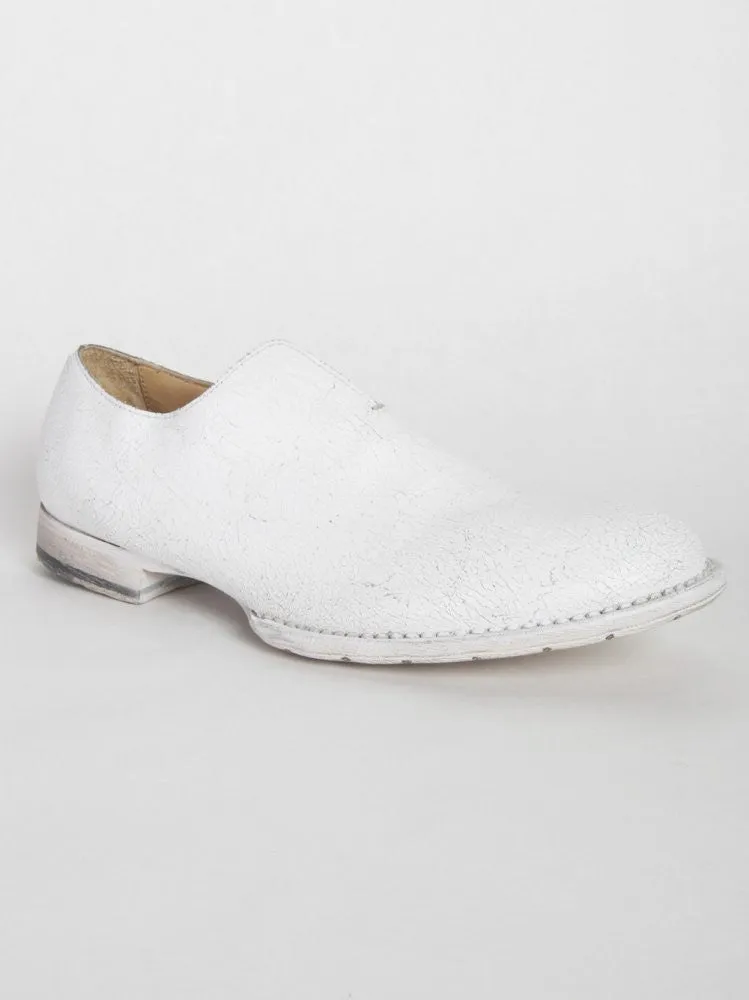 Stacked Vented Derby Shoes (BN XVII WHITE)