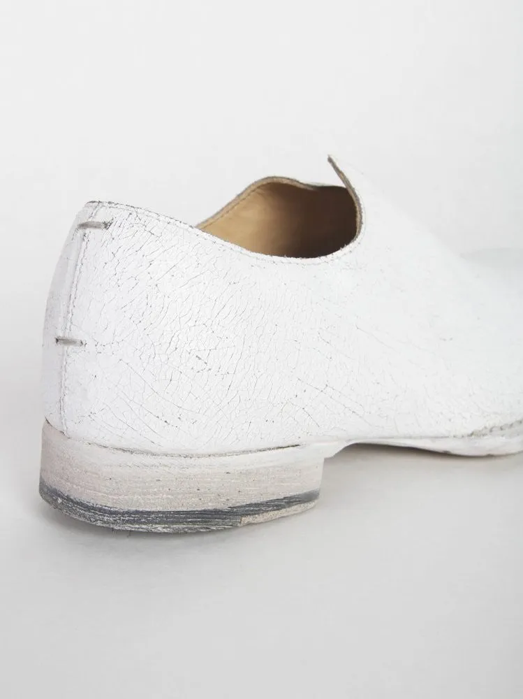 Stacked Vented Derby Shoes (BN XVII WHITE)