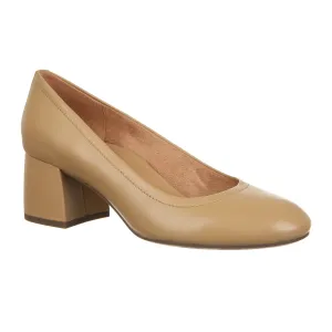 Vionic Carmel Pump (Women) - Camel Nappa Leather